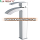 Single Long Handle Brass Faucet Basin for Bathroom