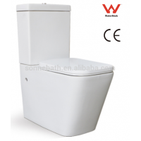 Top Dual Flush 3/6 Liter Two-Pcs Wash Down P-trap 180mm/S-250mm rimless  toilet  Australia standard toilet SA-2139