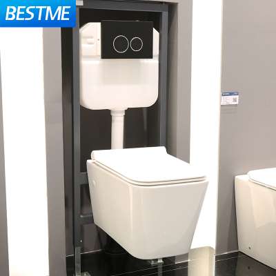 S-trap Sanitary Ware Floor Mounted Ceramic One Piece washdown toilet