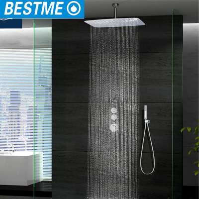 Bathroom Wall Concealed ceilling mounted rain low ceilling shower head