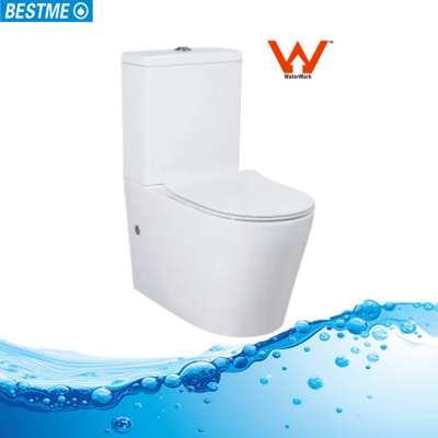 Watermark two piece water saving ceramic portable toilet seat