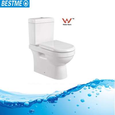 Chinese sanitary ware watermark wash down two piece toilet