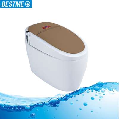 2018 new arrival modern automatic ceramic bathroom intelligent toilet smart toilet for children and elder