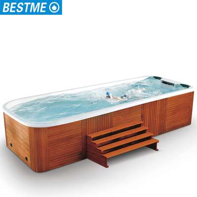 2019 Free Standing Whirlpool Massage Outdoor Swimming Bathtub