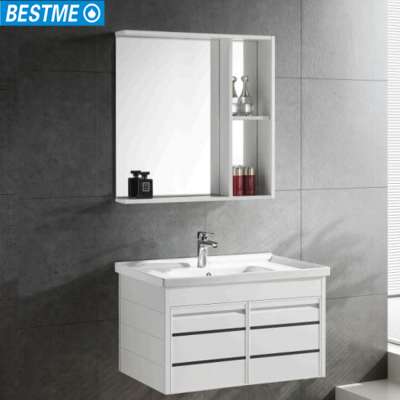 Modern wall-mounted vanity aluminum bathroom cabinet