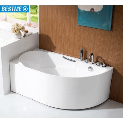 Art Acrylic Freestanding Two Side Skirt Bathtub