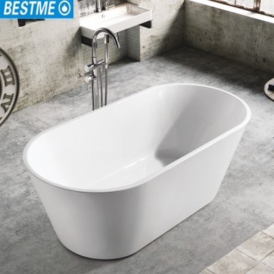 Malaysia Price Cheap price Freestanding Acrylic Portable Bathtub For Adults