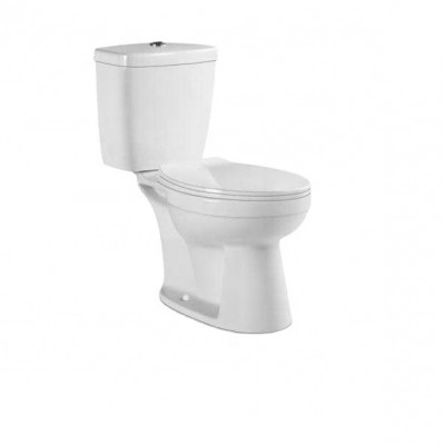 High quality  bathroom ceramic washdown two-piece toilet with S-trap