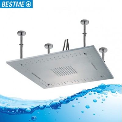 New arrival Stainless Steel Water Jet Rainfall two functions Shower Head